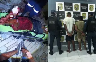 Suspeito de tentativa de homicídio é preso pela Força Tática em Esperantina (Foto: Reprodução)