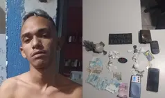 Suspeito de violência doméstica e tráfico de drogas é preso em Teresina