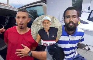 Suspeitos de participação na morte do cronista Jocy Astor são presos em Floriano (Foto: Reprodução/Floriano News)