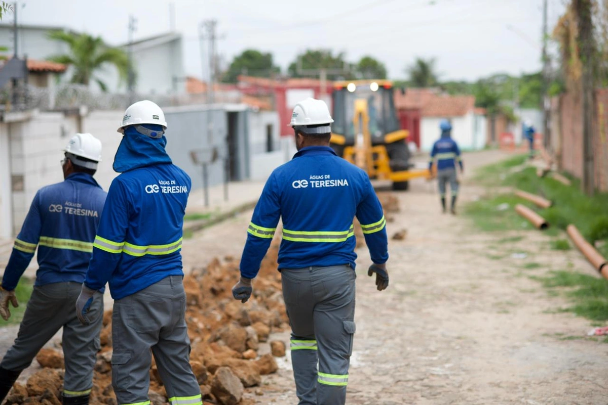 Teresina é a capital que mais investe em saneamento no Nordeste