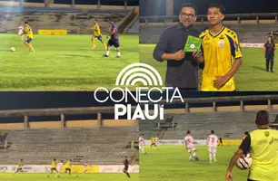 Tiradentes e Piauí empatam em jogo movimentado no Sub-15 (Foto: Reprodução)