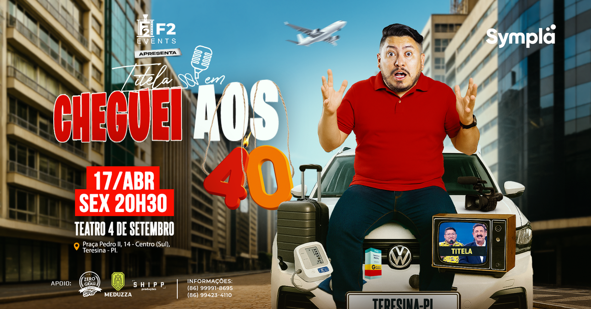 Titela desembarca em Teresina com show “Cheguei aos 40” no Teatro 4 de Setembro