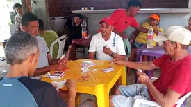 Torneio de baralho movimenta Semana Santa na Varjota em Monsenhor Gil (Foto: Divulgação)