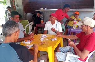 Torneio de baralho movimenta Semana Santa na Varjota em Monsenhor Gil (Foto: Divulgação)