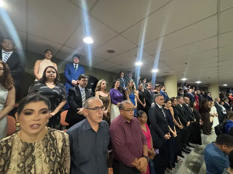 TRE-PI empossa José Wilson Ferreira e Olímpio Passos m solenidade marcada pela presença de autoridades nacionais em Teresina