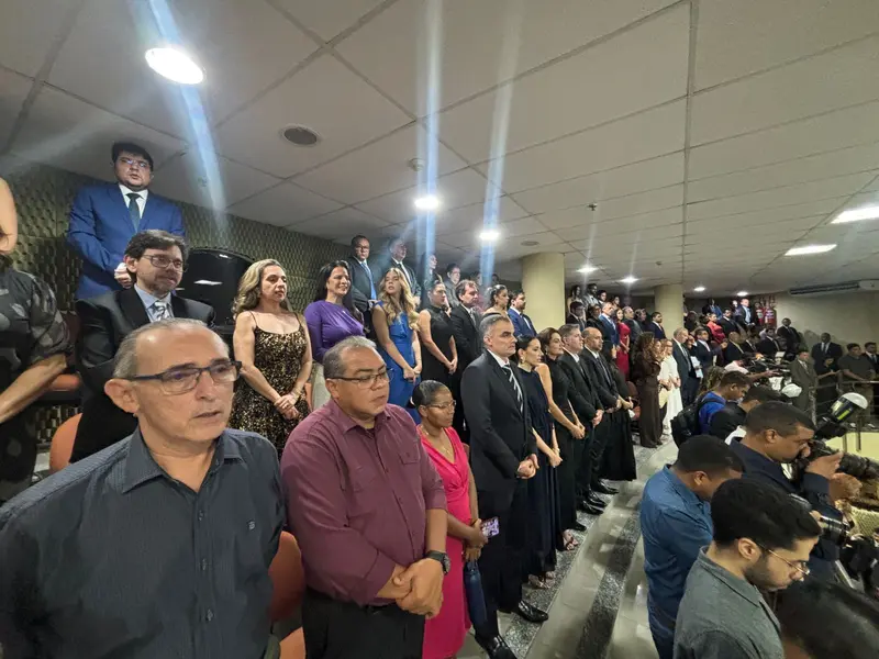 TRE-PI empossa José Wilson Ferreira e Olímpio Passos m solenidade marcada pela presença de autoridades nacionais em Teresina