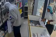 Trio arromba loja e faz arrastão em Floriano; ação foi flagrada em vídeo