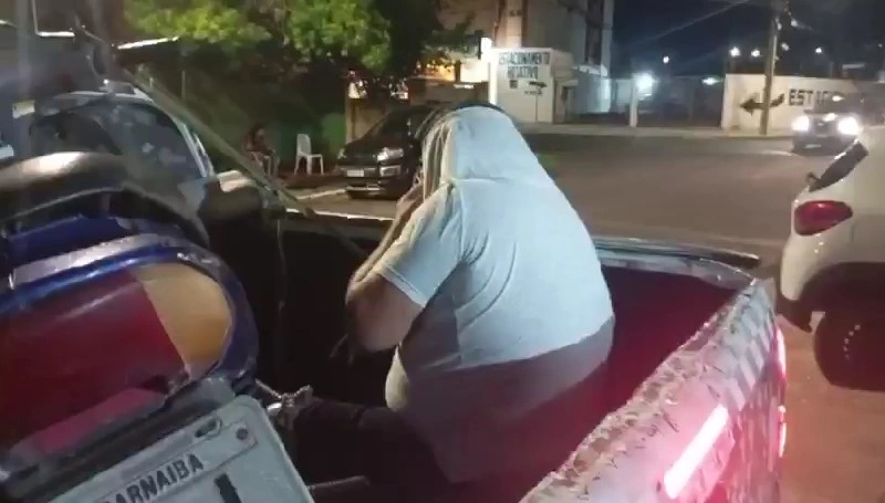 Vigia é preso após furtar produtos de alto valor de supermercado em Teresina