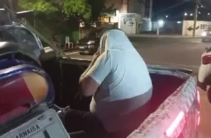 Vigia é preso após furtar produtos de alto valor de supermercado em Teresina (Foto: Reprodução)