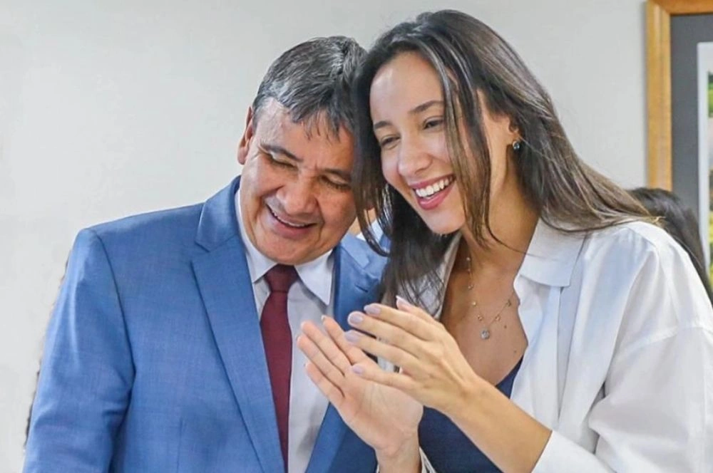 Wellington Dias e filha, Iasmin Dias