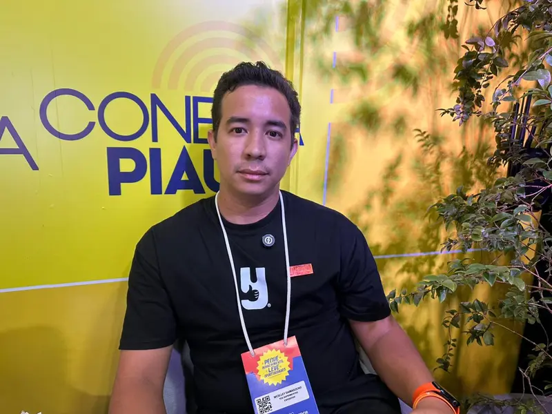 Wesley Damasceno participa de entrevista ao vivo na Feira do Empreendedor 2026