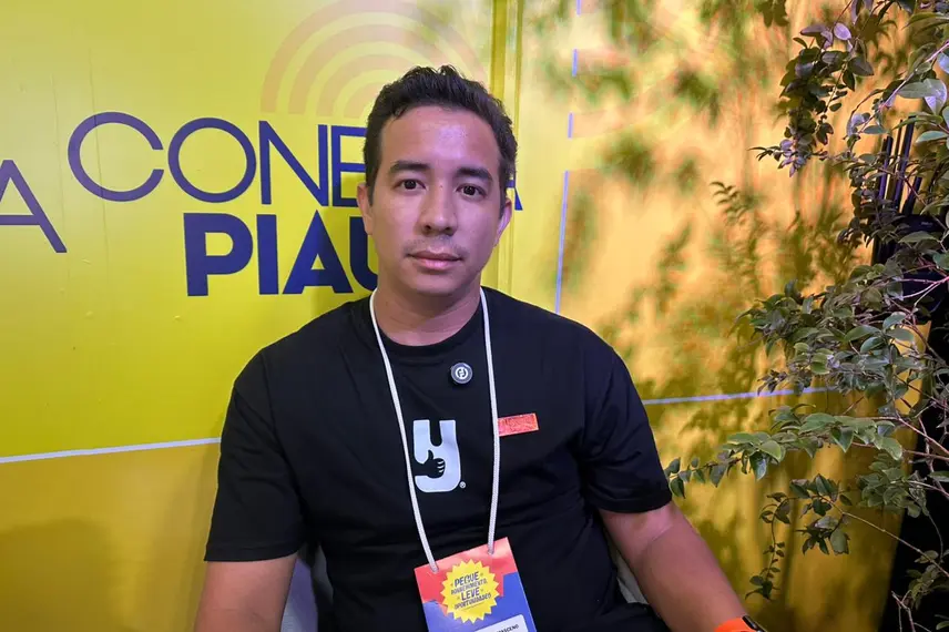 Wesley Damasceno participa de entrevista ao vivo na Feira do Empreendedor 2026