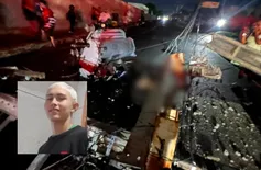 Adolescente morre atingido por transformador durante acidente de moto em Teresina