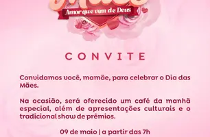 Água Branca terá festa especial em homenagem ao Dia das Mães (Foto: Reprodução)