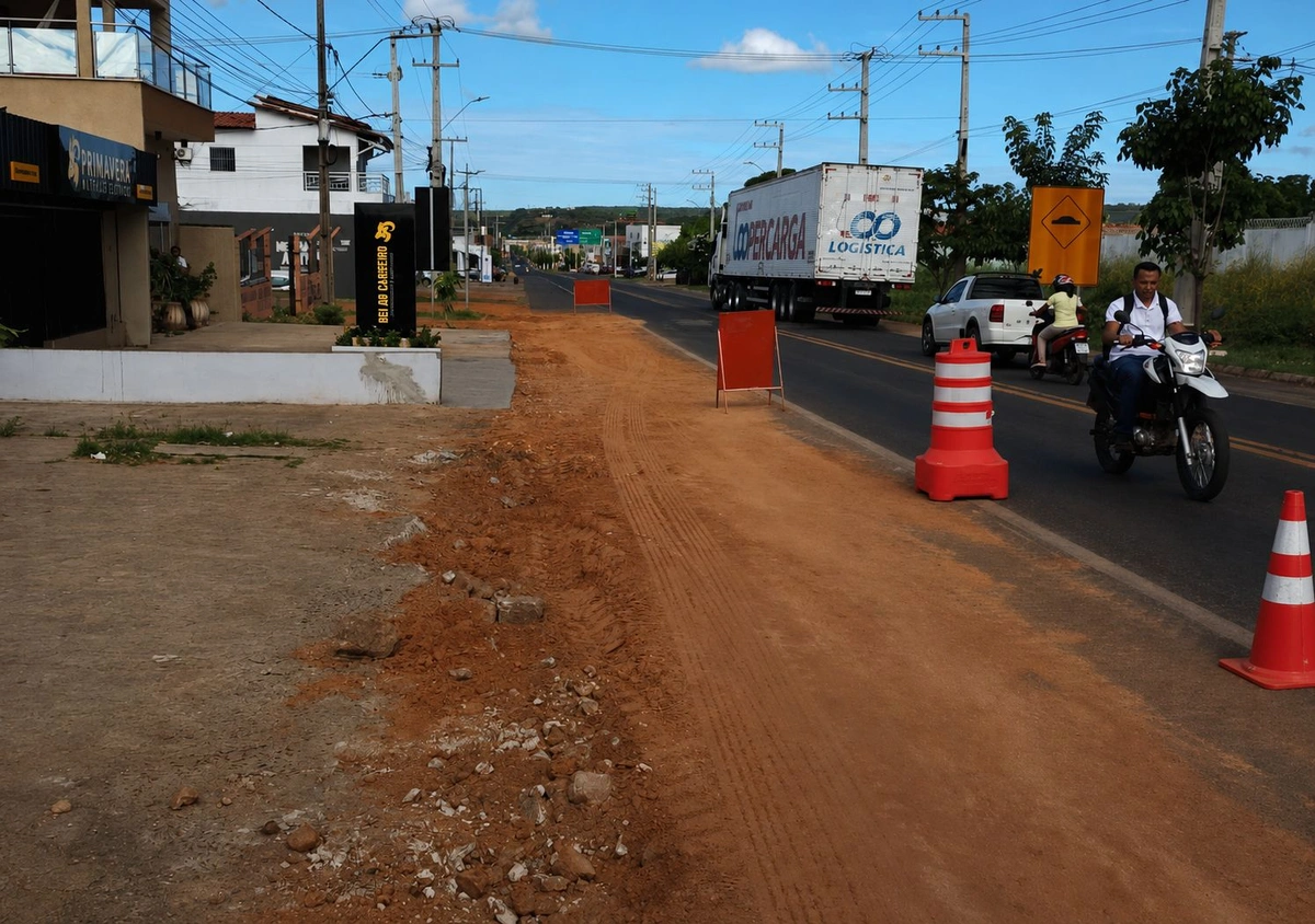 Águas do Piauí conclui obra e moderniza rede na Transamazônica