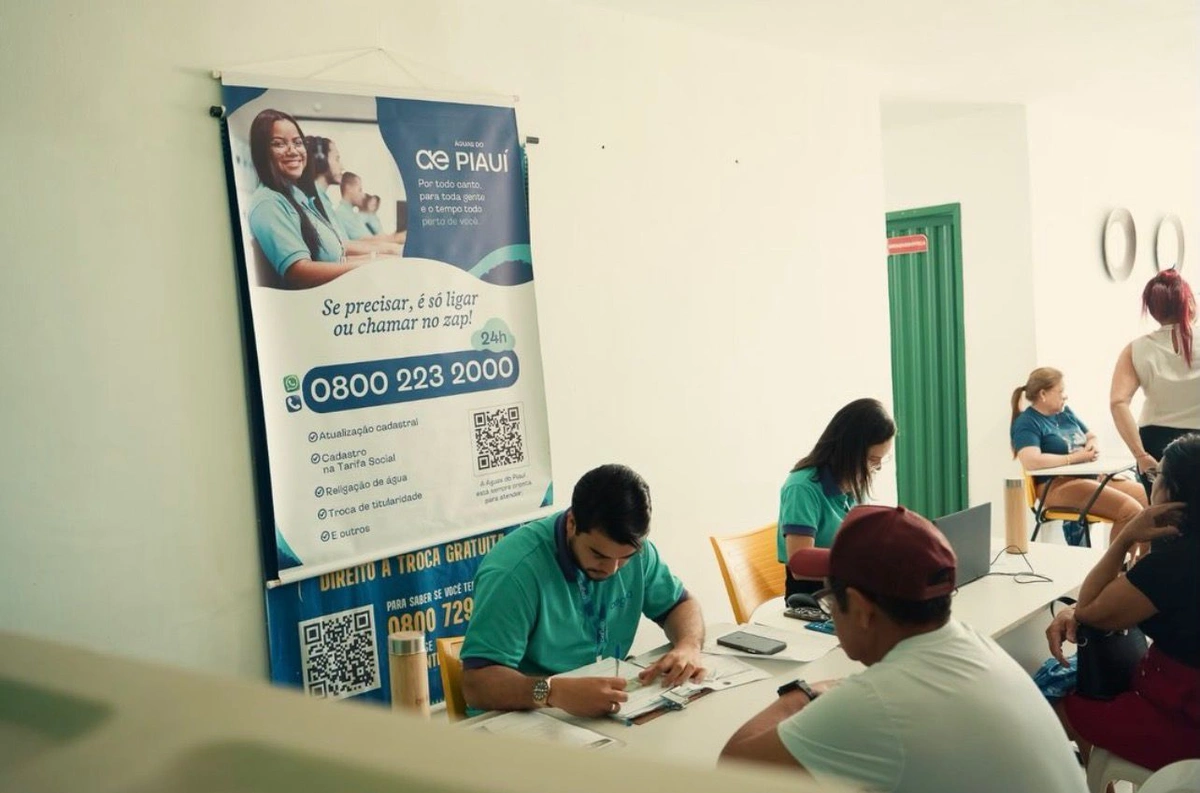 Águas do Piauí leva cadastro da Tarifa Social ao União em Ação para ampliar acesso