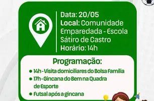 Amarante promove “Gincana do Bem” com ações sociais e esporte (Foto: Reprodução)