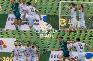 Atlético Piauiense é eliminado da Copa do Brasil de Futsal em Teresina (Foto: Lucas Batista/Ascom CAP)