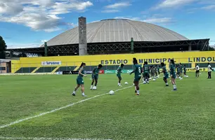 Atlético Piauiense encerra preparação para jogo contra o Santos (Foto: Conecta Piauí)
