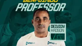 Atlético Piauiense futsal anuncia Deividy Hadson como novo técnico para 2026 (Foto: Divulgação/CAP)