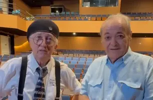Aurélio Melo e Silvio Mendes (Foto: Reprodução)