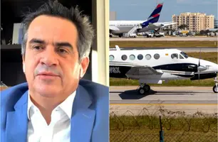 Avião ligado a Ciro Nogueira é bloqueado em investigação da PF sobre caso Master (Foto: Reprodução)