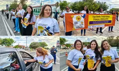 Blitz da Proteção leva alerta contra abuso infantil às ruas de Parnaíba
