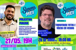 Bom Jesus realiza palestras gratuitas sobre vendas e posicionamento digital (Foto: Reprodução)