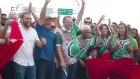 Brandão entrega a maior obra de pavimentação executada pela atual gestão (Foto: Reprodução)
