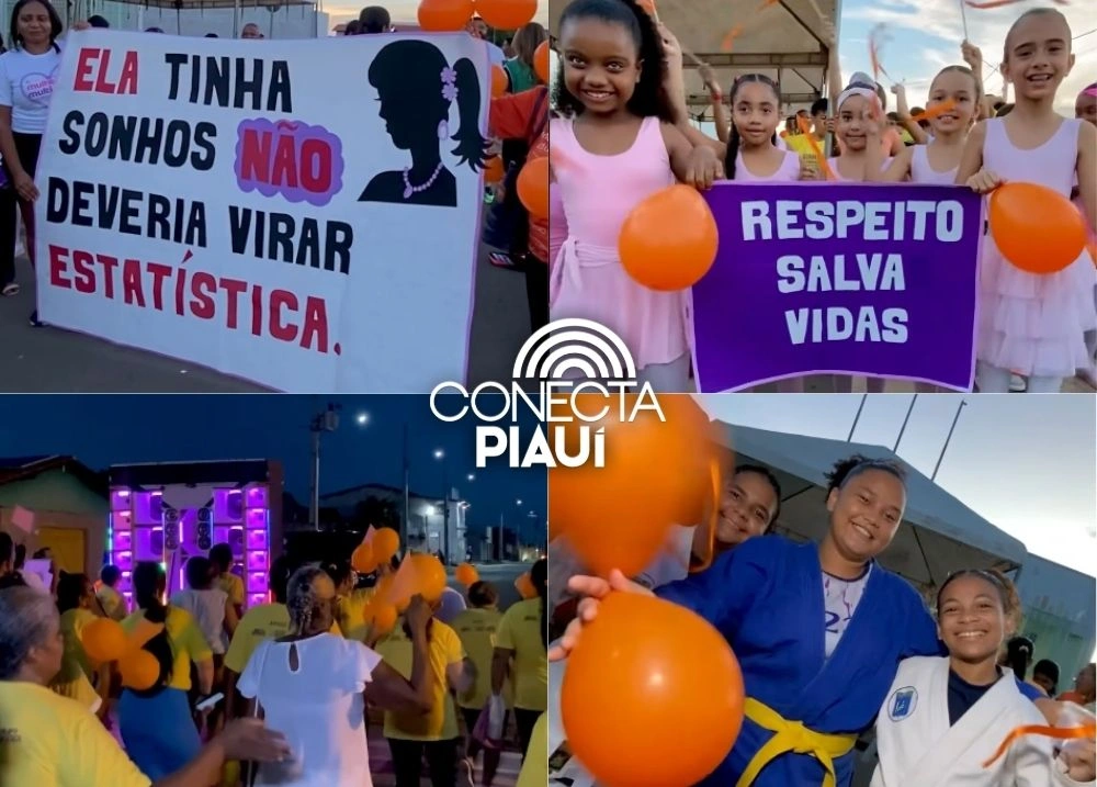 Caminhada contra o feminicídio marca Prefeitura em Movimento em Amarante