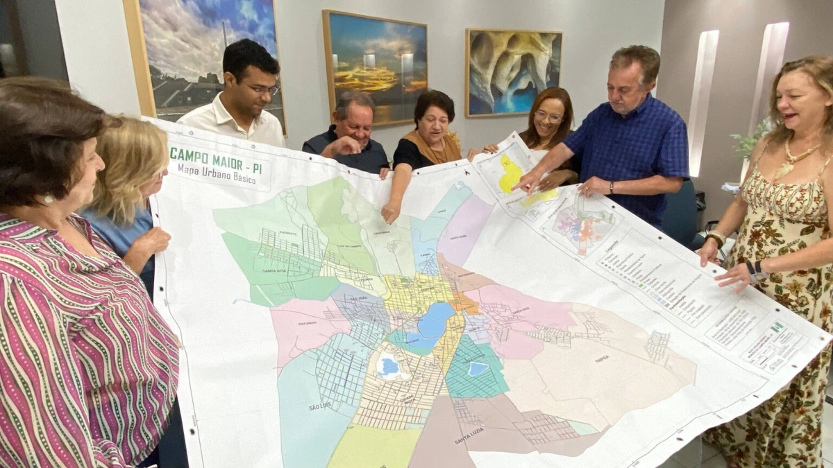 Campo Maior avança com entrega de novo mapa georreferenciado