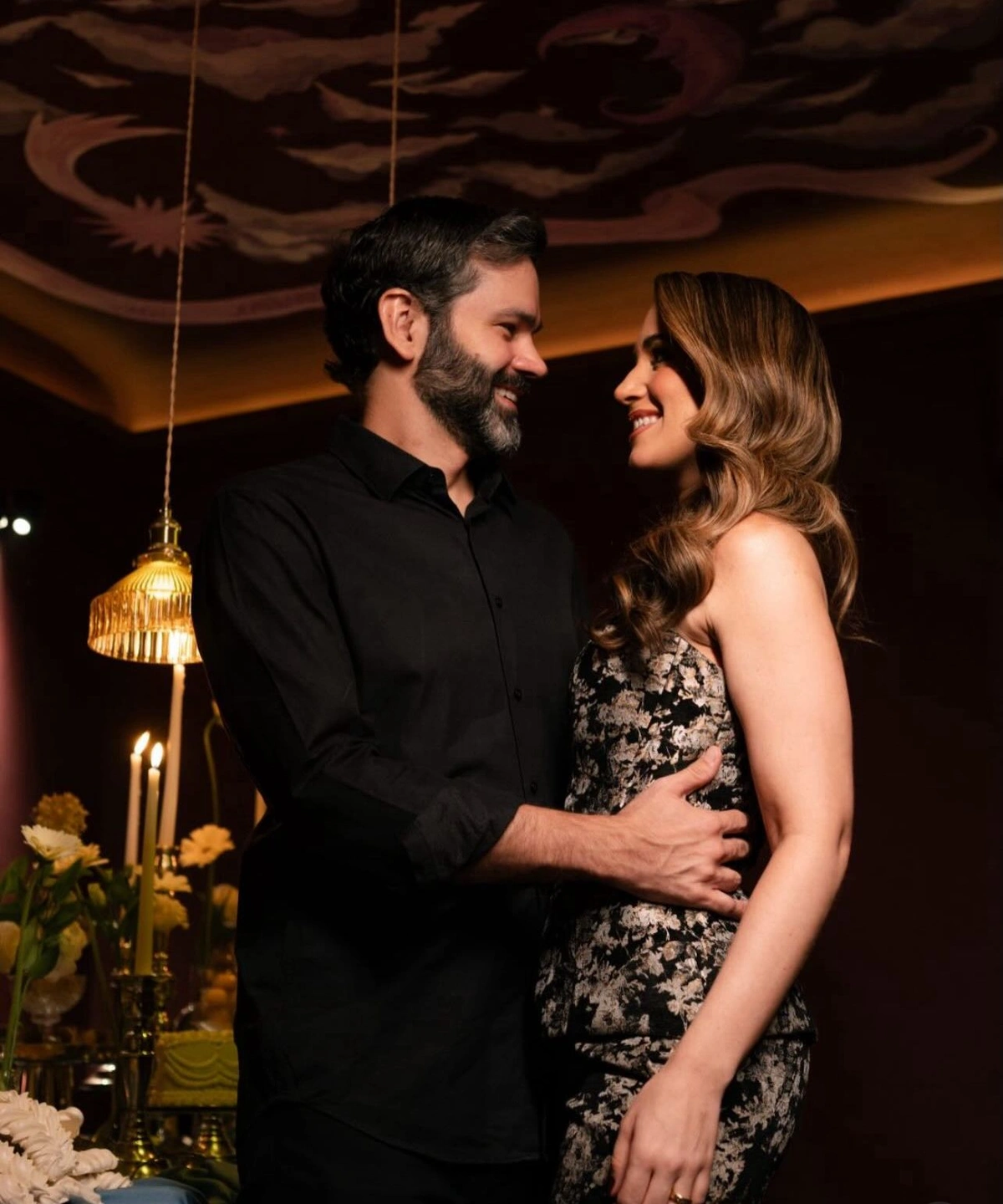 Casal de médicos Gutemberg Soares e Roberta Quintela celebraram aniversário em THE