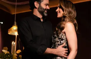 Casal de médicos Gutemberg Soares e Roberta Quintela celebraram aniversário em THE (Foto: Instagram)
