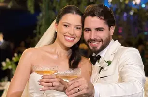 Cenas do belo casamento dos lindos e apaixonados Joara Duarte e Matheu Nogueira (Foto: Instagram)