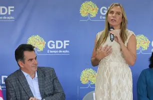 Ciro Nogueira e Celina Leão (Foto: Agência Brasília)