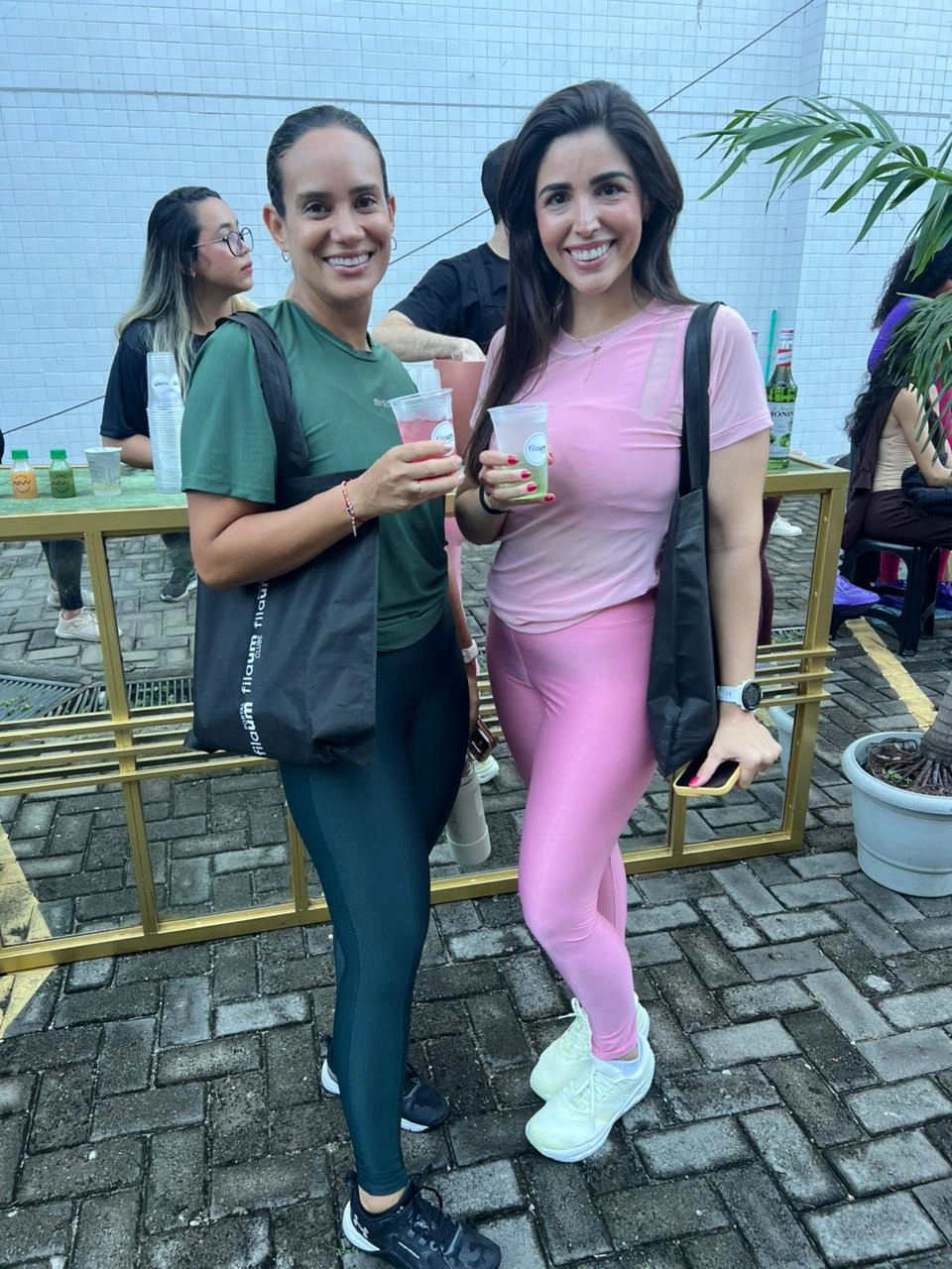 Cliques de quem esteve marcando presença no lançamento do site Fila Um Clube