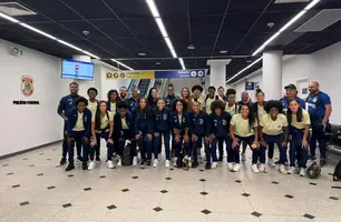Clube Atlético Piauiense embarca para estreia na Copa do Brasil feminina (Foto: Reprodução)