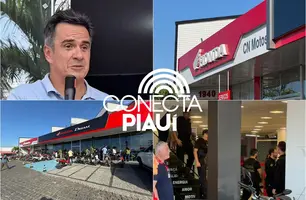 CN Motos, de Ciro Nogueira, é alvo de operação da Polícia Federal em Teresina (Foto: Conecta Piauí)