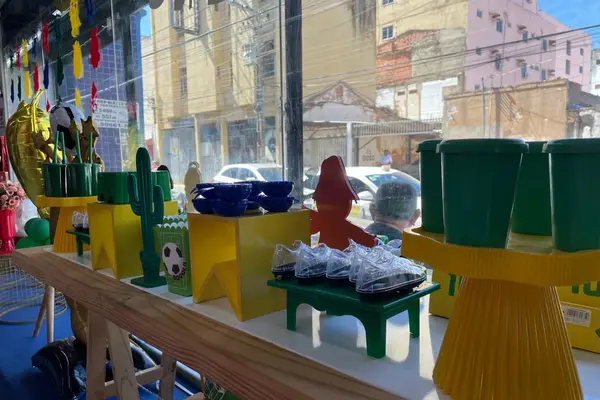 Comercio de Teresina preparado para a Copa