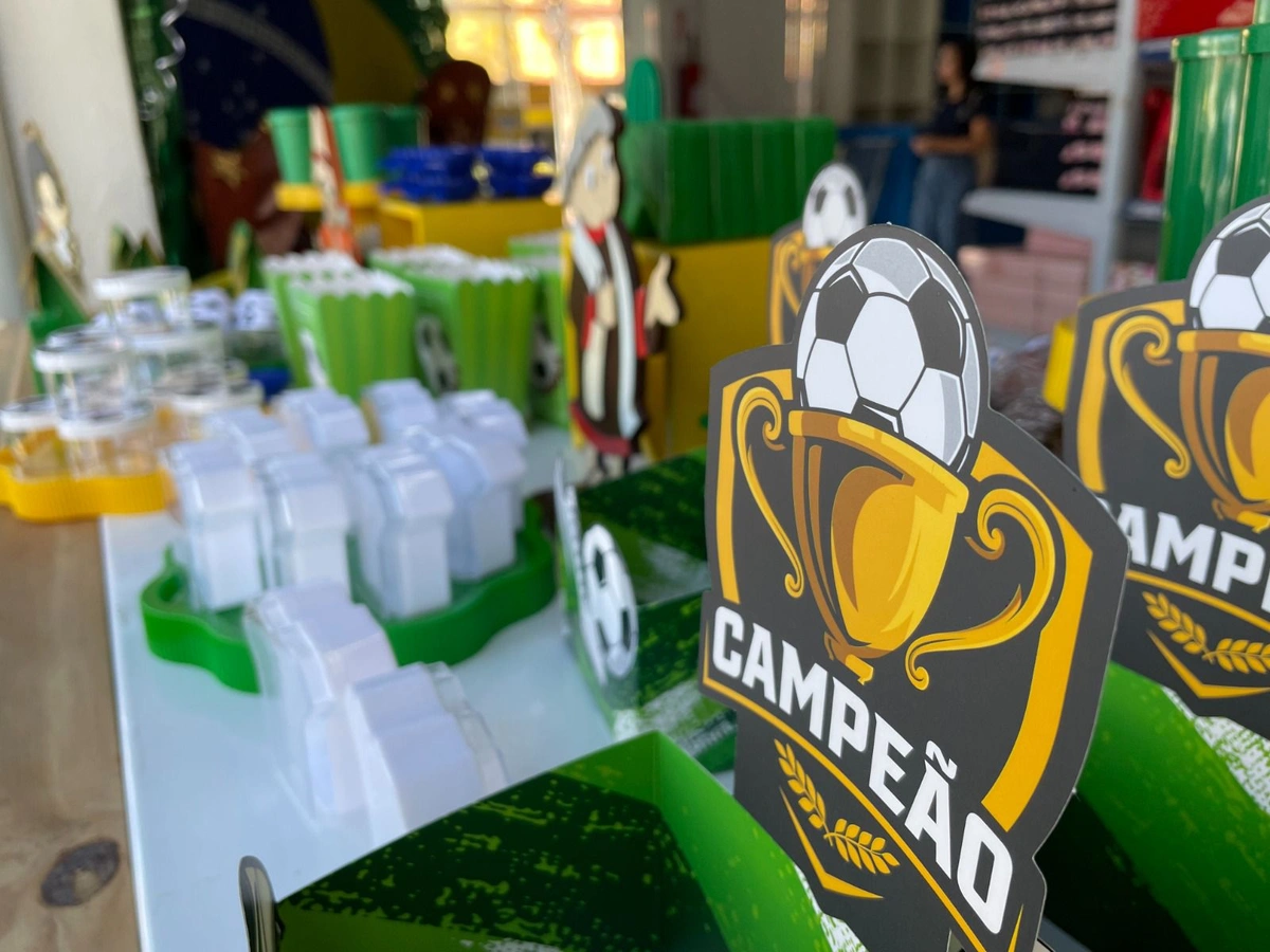 Comercio de Teresina preparado para a Copa
