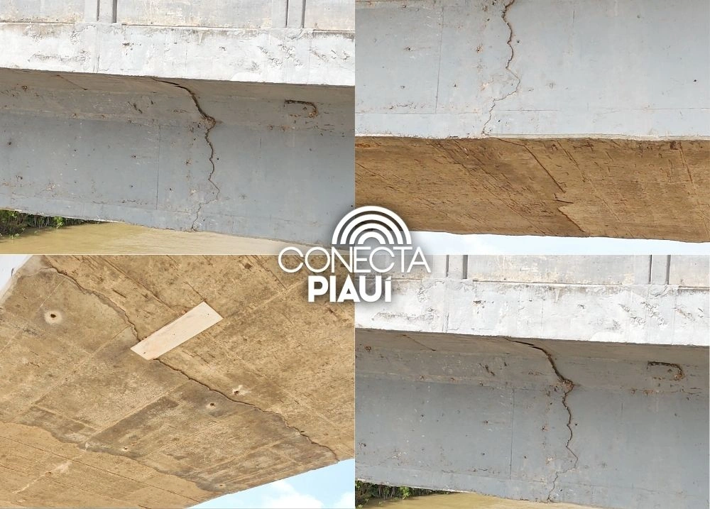 CREA-PI descarta risco estrutural em ponte de Parnaíba