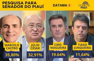 Datamax: Com apoio de Lula e Rafael, Marcelo Castro e Júlio César serão eleitos para o Senado; Ciro Nogueira cai e tem maior rejeição (Foto: Reprodução)