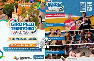 Demerval Lobão recebe Giro Cultural do Território Entre Rios neste sábado (Foto: Conecta Piauí)