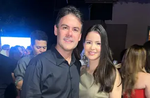 Deputado Estadual Severo Eulálio e a esposa e a Defensora Pública Natália Freitas (Foto: Instagram)