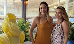 Empresária Risangela Lima marcou presença no aniversário de Ana Paula Lobato