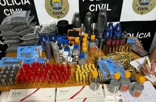 Empresário é preso suspeito de vender munições ilegalmente no município de Cocal (Foto: Reprodução)