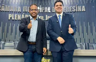 Enzo Samuel e Leôndidas debatem segurança na construção civil em Teresina (Foto: Reprodução)