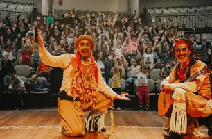 Espetáculo "Era Uma Vez: Contos, Lendas e Cantigas" realiza circulação no Piauí (Foto: Reprodução)