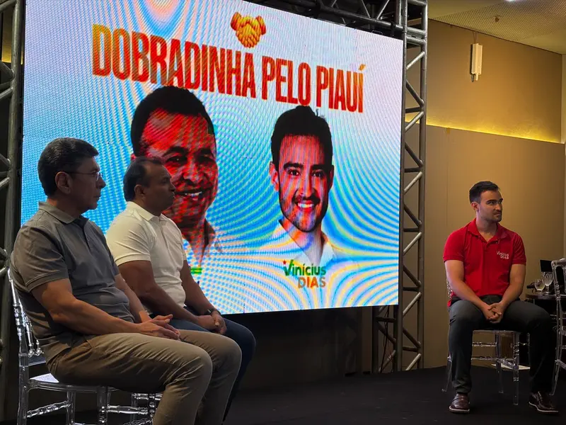 Fábio Abreu e Vinícius Dias reforçam parceria política em Teresina