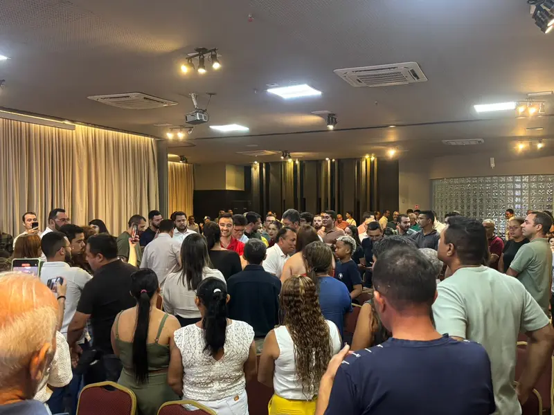 Fábio Abreu e Vinícius Dias reforçam parceria política em Teresina